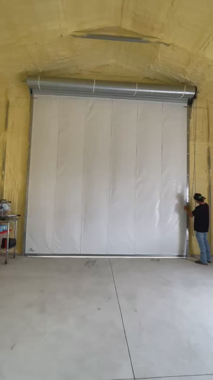 Roll Up Garage Door Insulation Kit